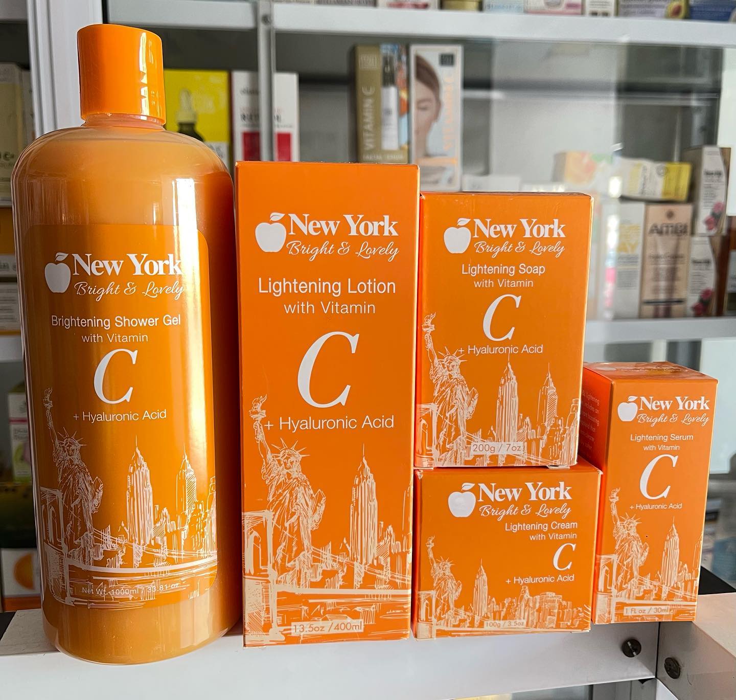 New York Bright & Lovely Brightening Shower Gel 1000ml – Mitchell