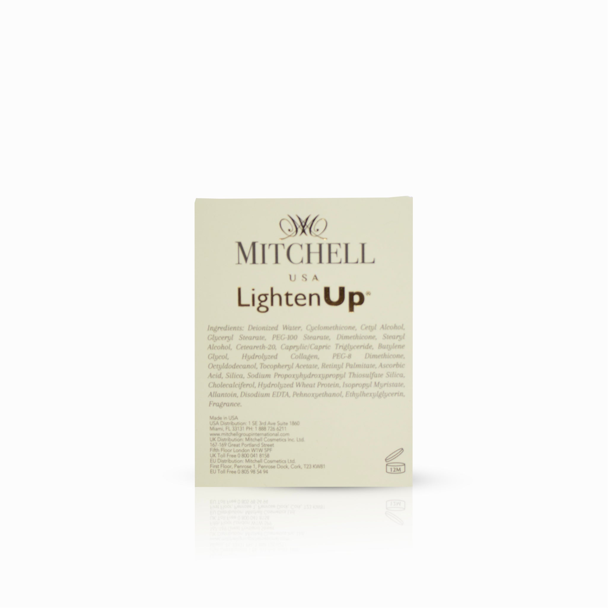 LightenUp Anti-Aging Collagen Face Cream 30ml Mitchell Brands - Mitchell Brands - Skin Lightening, Skin Brightening, Fade Dark Spots, Shea Butter, Hair Growth Products