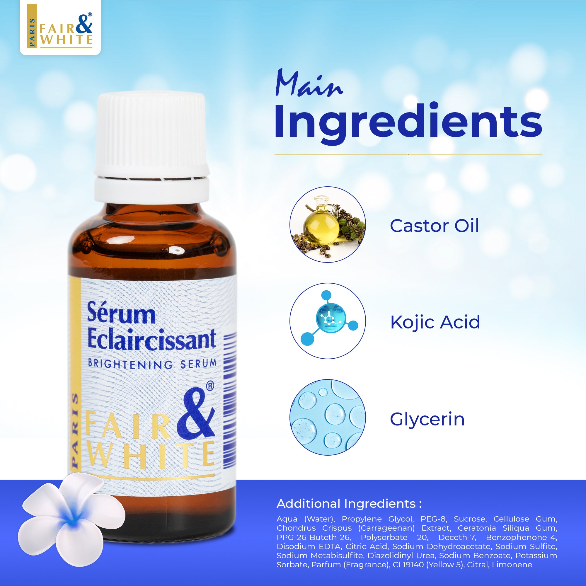 Fair & White Original Brightening Serum, 30ml | Mitchell Brands