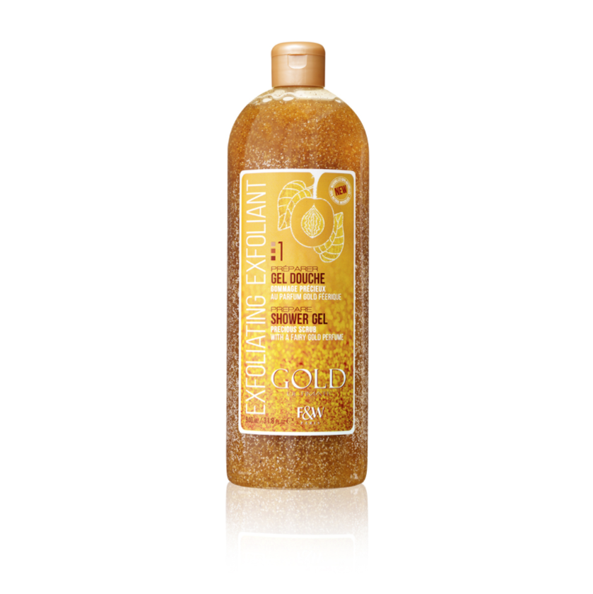 Gold Exfoliating Shower Gel Precious Scrub | Mitchell Brands