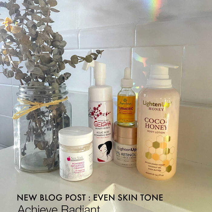 Mix & Match our Products to Achieve Even-Toned Skin