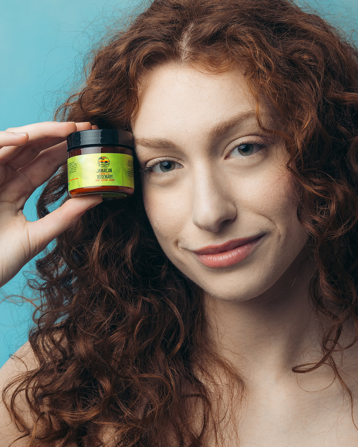 Jamaican Amber Jamaican Castor Oil & Rosemary Edge Restore Cream for Hair 2 oz/60 ml - Mitchell Brands