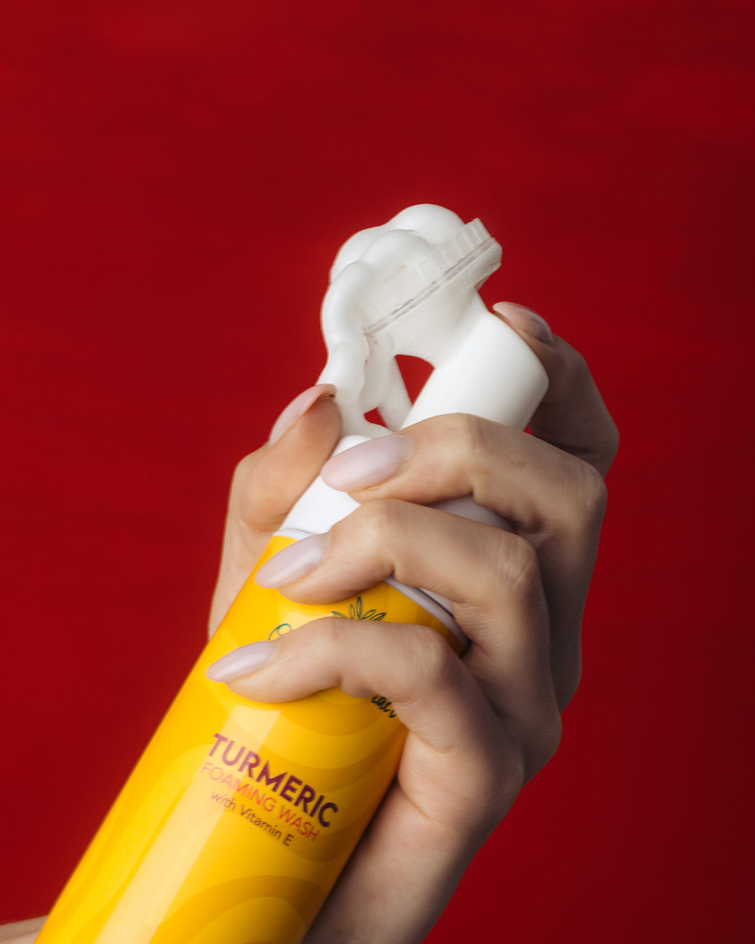 Organic Extract Turmeric Foaming Wash 5 oz/ 150ml - Mitchell Brands