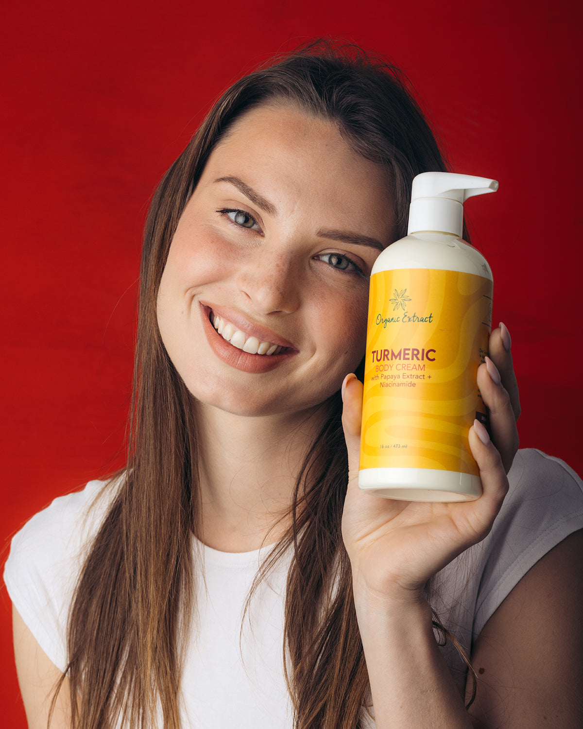 Organic Extract Turmeric Body Lotion 16oz