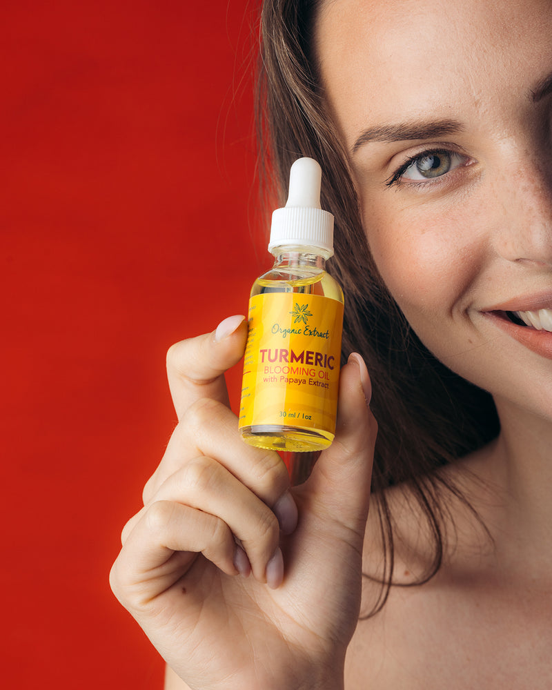 Organic Extract Turmeric Blooming Oil 1 oz/30 ml - Mitchell Brands
