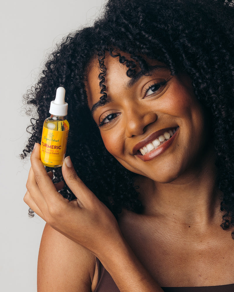 Organic Extract Turmeric Blooming Oil 1 oz/30 ml - Mitchell Brands