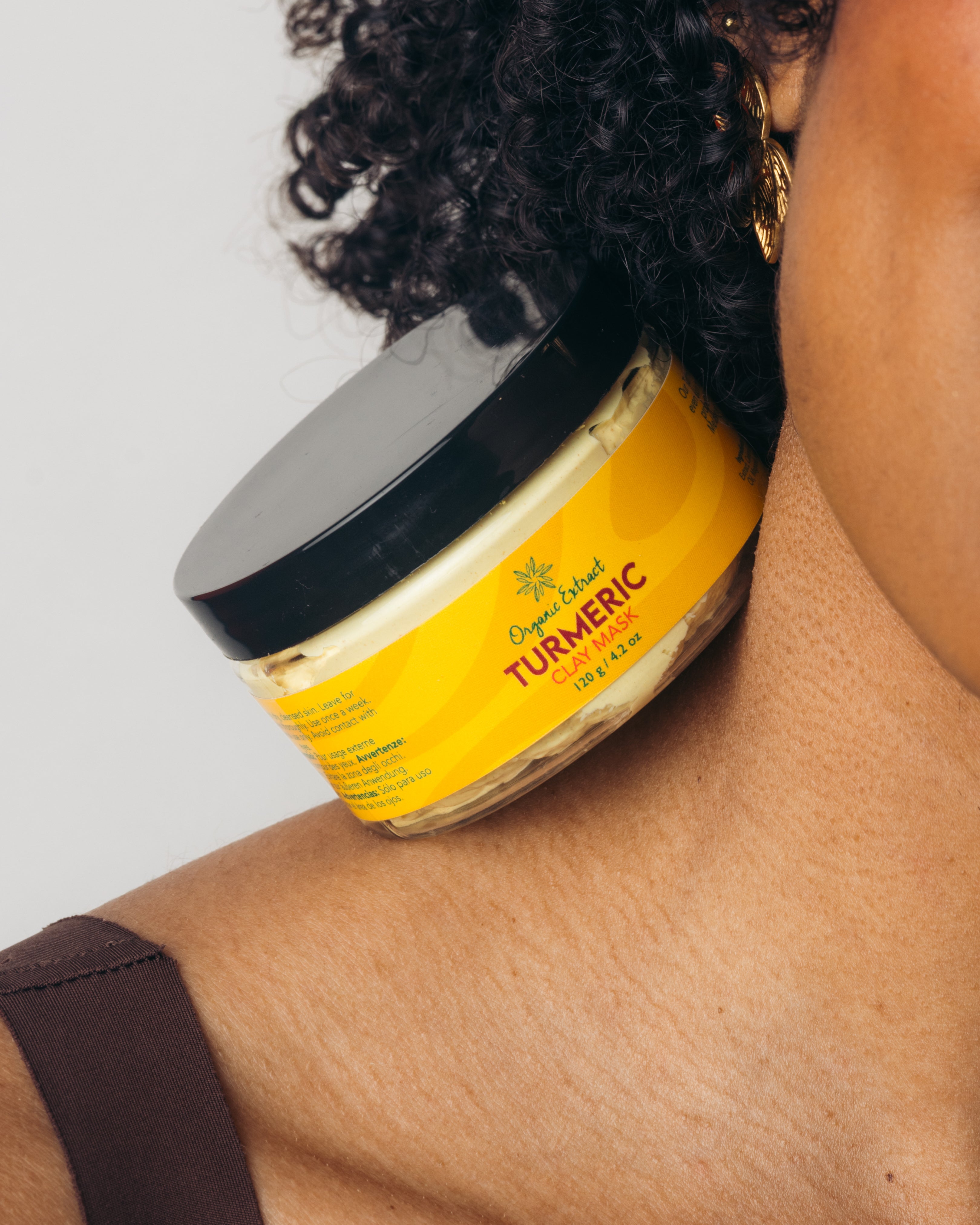 Organic Extract Turmeric Clay Mask 120g
