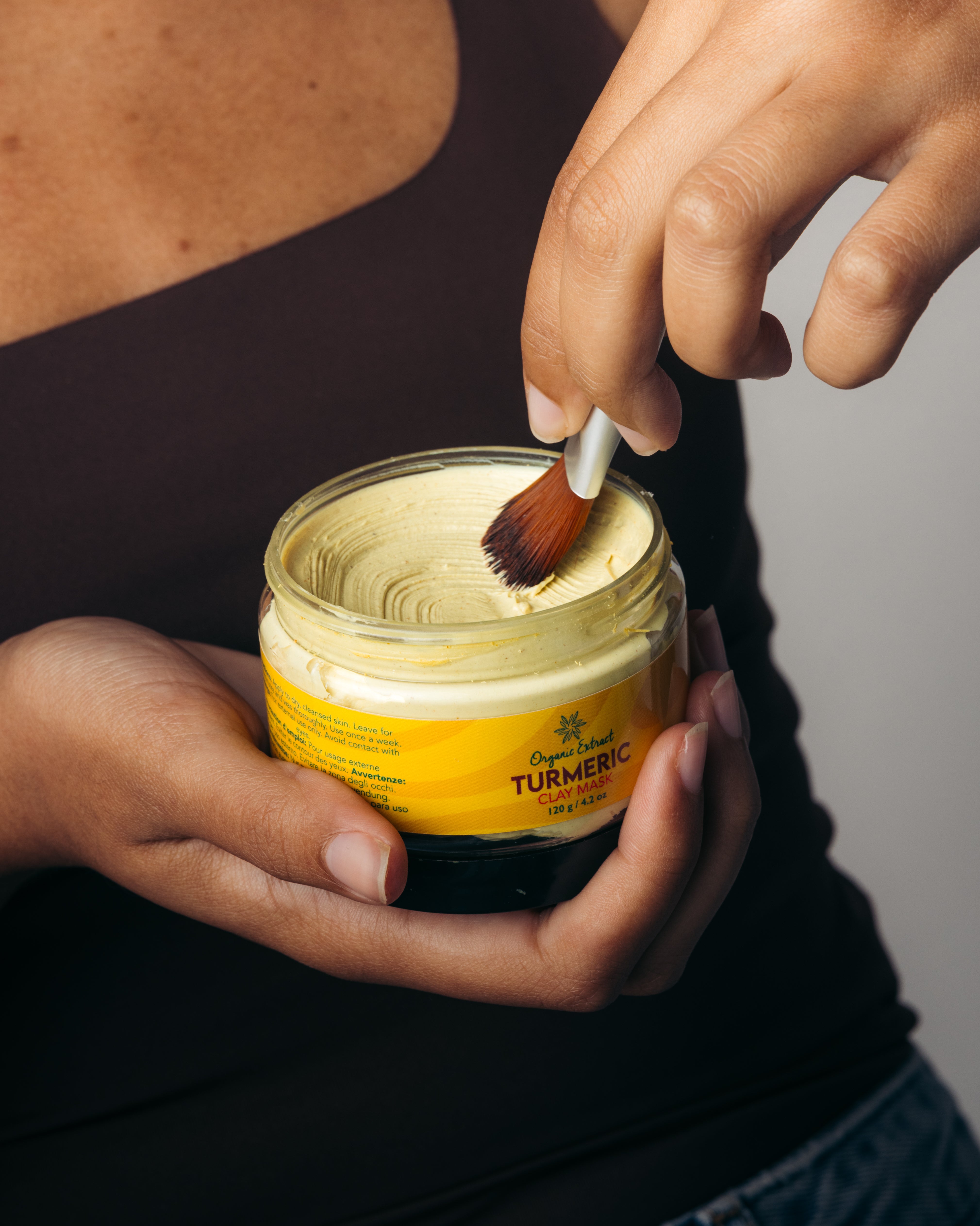 Organic Extract Turmeric Clay Mask 120g