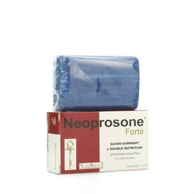 Neoprosone Exfoliating Soap - Cleansing Bar Soap - 200g / 7.1oz Neoprosone Technopharma - Mitchell Brands - Skin Lightening, Skin Brightening, Fade Dark Spots, Shea Butter, Hair Growth Products
