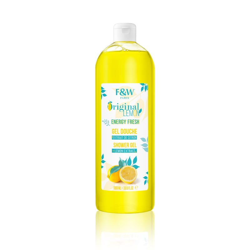 F&W Original Lemon Shower Gel - 1000ml