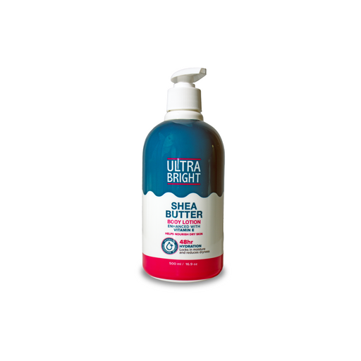 Ultra Bright Shea Butter Lotion 500ml - Mitchell Brands