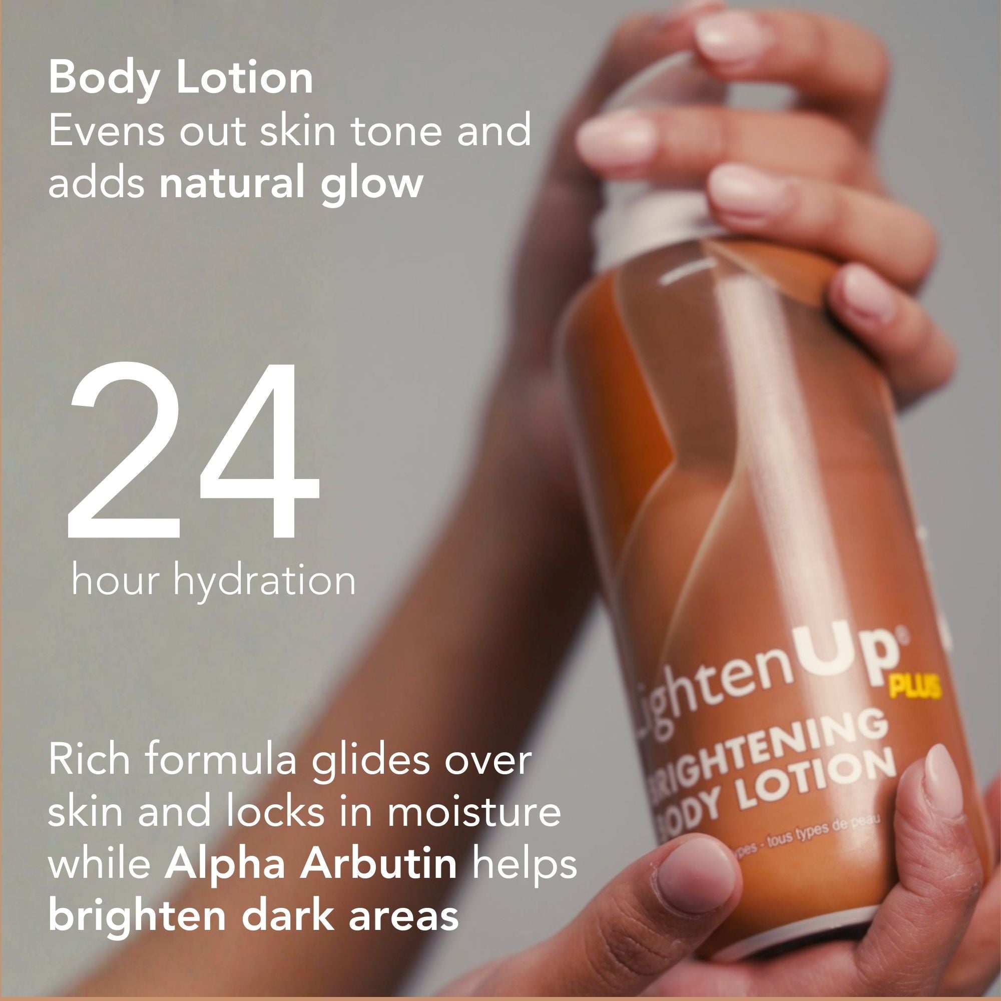 LightenUp Plus Brightening Body Lotion 400ml / 14.2 fl oz - Mitchell Brands