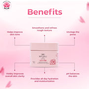 Lighten Up Flaw-Less Smooth Radiance Clarifying Day Cream 50g Mitchell Brands - Mitchell Brands - Skin Lightening, Skin Brightening, Fade Dark Spots, Shea Butter, Hair Growth Products