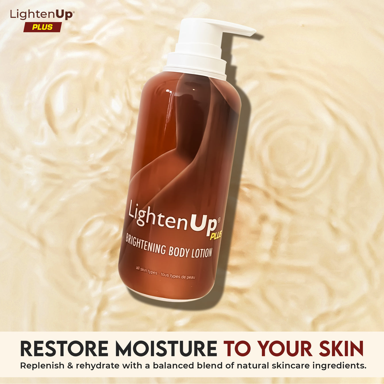 LightenUp PLUS Lightening Body Lotion - 400ml