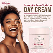 Lighten Up Flaw-Less Smooth Radiance Clarifying Day Cream 50g - Mitchell Brands