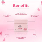 Lighten Up Flaw-Less Bright Boost Renewing Night Cream 50g Mitchell Brands - Mitchell Brands - Skin Lightening, Skin Brightening, Fade Dark Spots, Shea Butter, Hair Growth Products