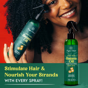 Organic Extract Batana Oil Stimulating Leave in Hair Growth Mist 8 oz / 236ml - Mitchell Brands