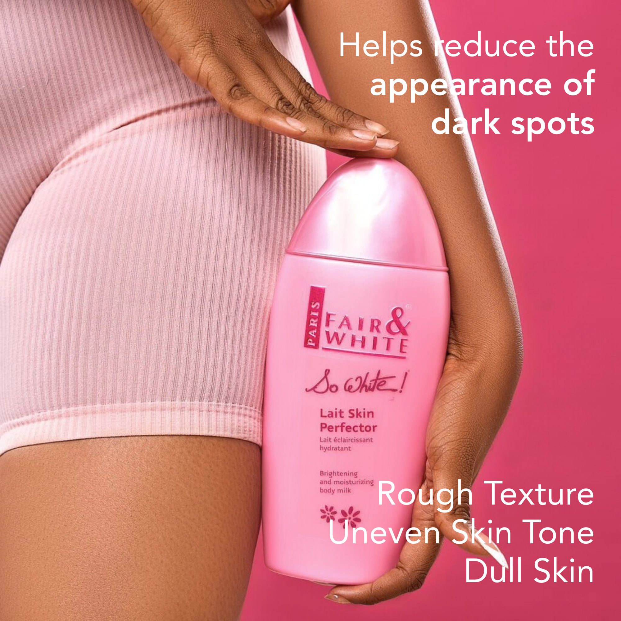 Fair And White So White Skin Perfector Brightening Body Lotion 500ml / 17.6 fl oz - Mitchell Brands