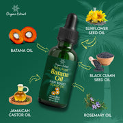 Organic Extract Batana Oil Stimulating Hair Growth Oil 2 oz/ 60ml - Mitchell Brands