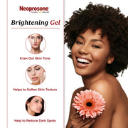 Neoprosone Brightening Gel - Moisturizer Cream Gel - 30g / 1 oz - Mitchell Brands
