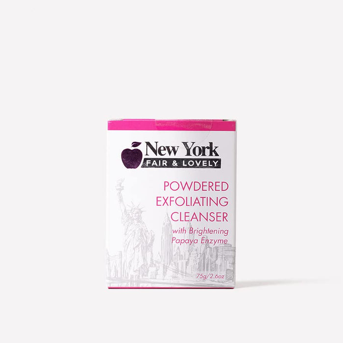 New York Fair & Lovely Powdered Exfoliating Cleanser 75g New York Fair & Lovely - Mitchell Brands - Skin Lightening, Skin Brightening, Fade Dark Spots, Shea Butter, Hair Growth Products