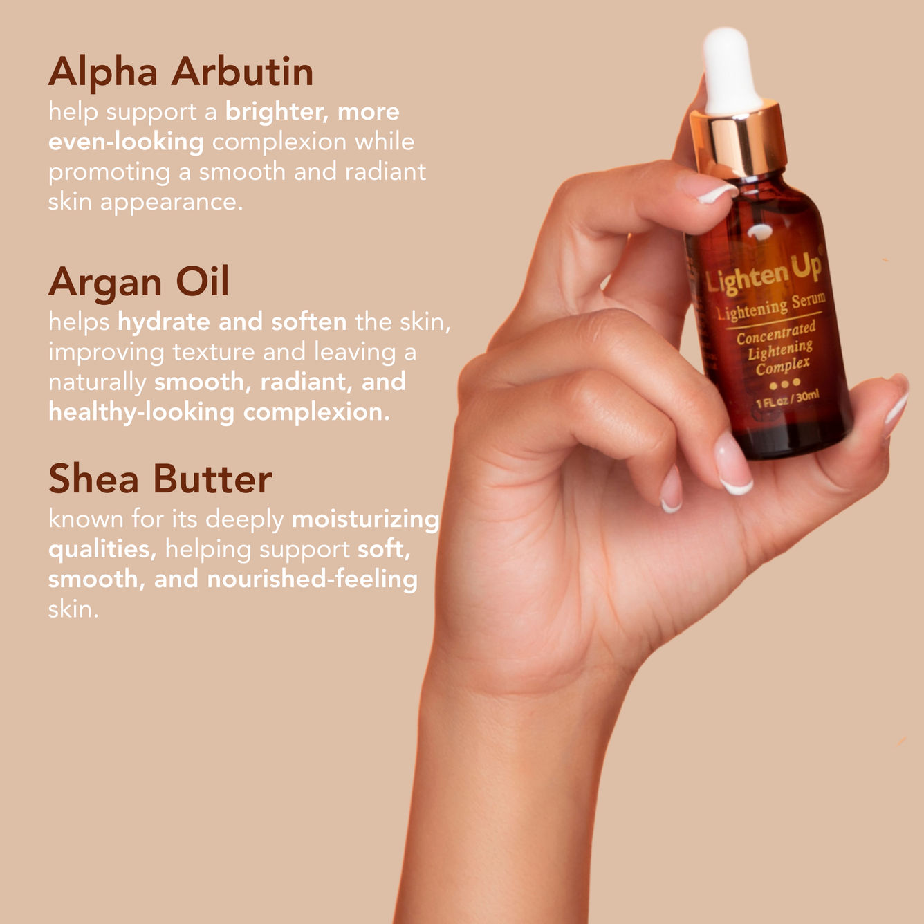 LightenUp Anti-Aging Brightening Serum - 30ml / 1 Fl Oz - Mitchell Brands