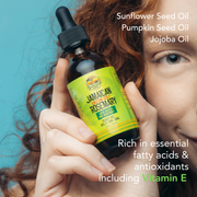 Jamaican Amber Jamaican Castor Oil & Rosemary Hair Oil  2 oz/60 ml - Mitchell Brands