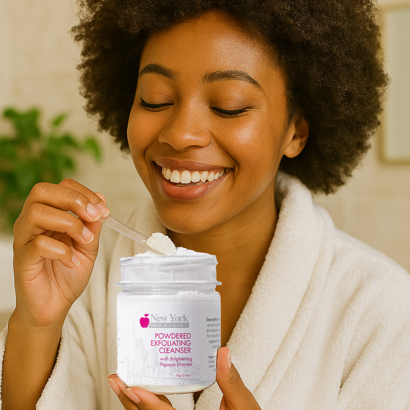 New York Fair & Lovely Powdered Exfoliating Cleanser 75g - Mitchell Brands
