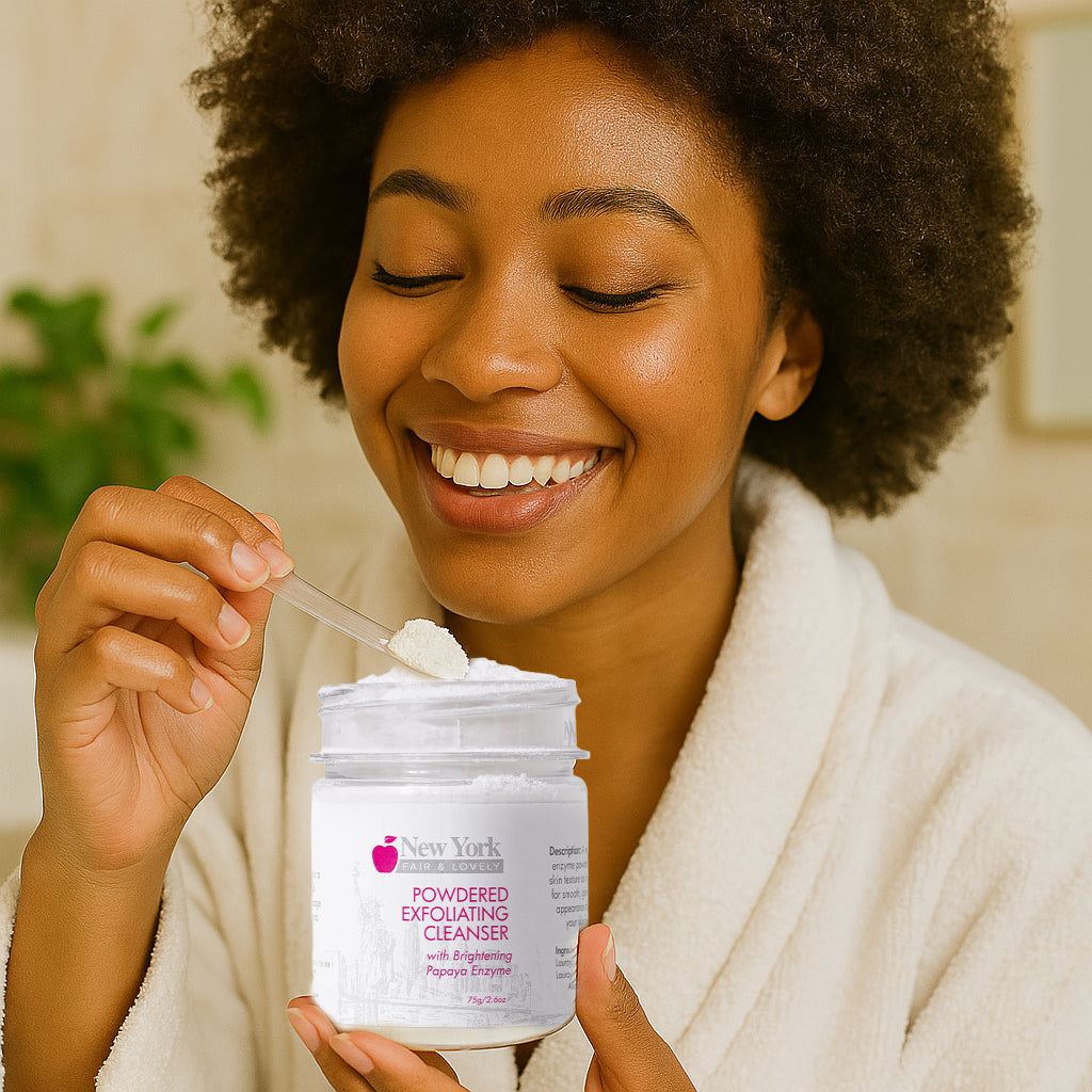 New York Fair & Lovely Powdered Exfoliating Cleanser 75g - Mitchell Brands