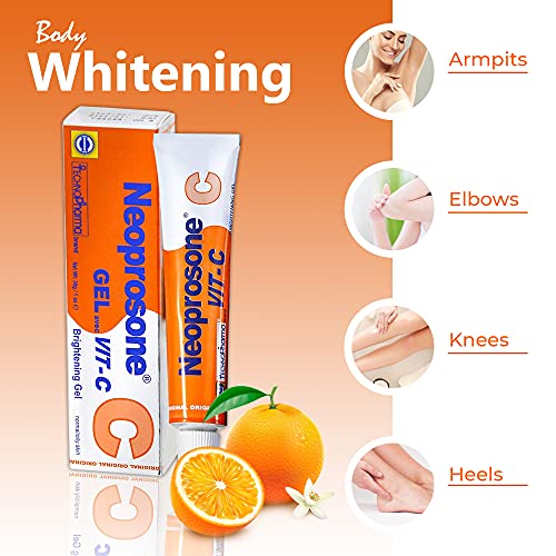 Neoprosone Vitamin C Gel 30gr 10 Pack Mitchell Brands - Mitchell Brands - Skin Lightening, Skin Brightening, Fade Dark Spots, Shea Butter, Hair Growth Products