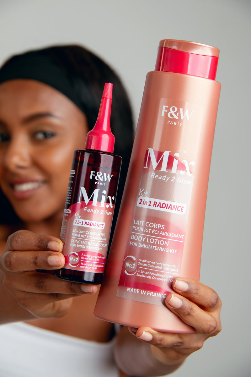 FW MIX Brightening KIT Body lotion and Serum 400ml - Mitchell Brands