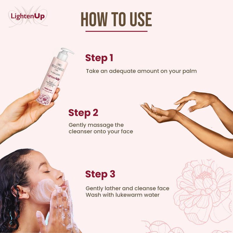 Lighten Up Flaw-Less Micro Dermabrasion Cleanser 150g - Mitchell Brands