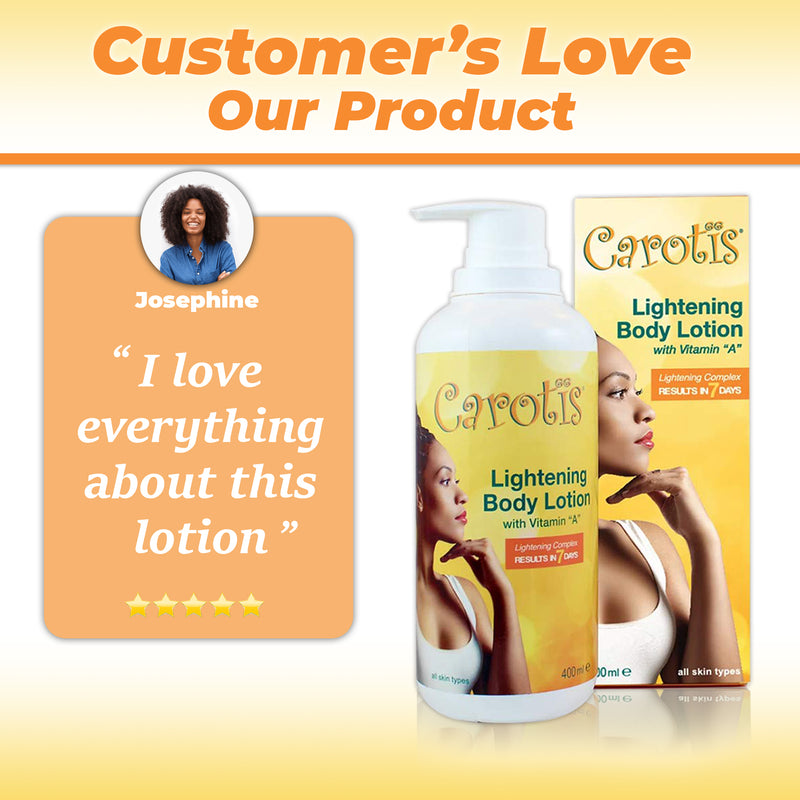 Carotis Brightening Body Lotion With Vitamin A 400ml - Unboxing