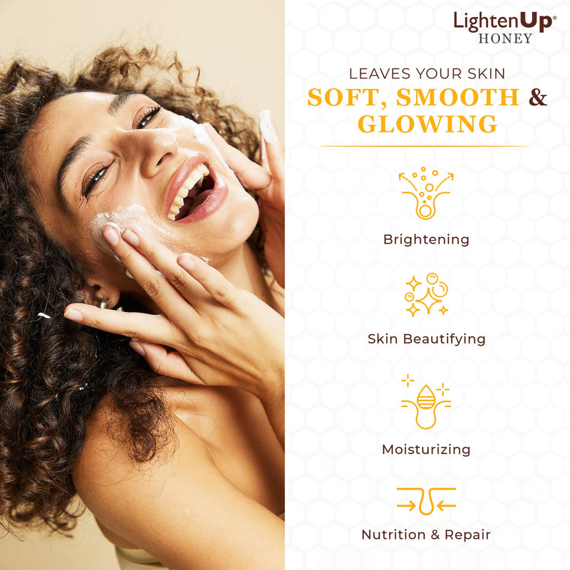 LightenUp Honey Soap 200g - Mitchell Brands