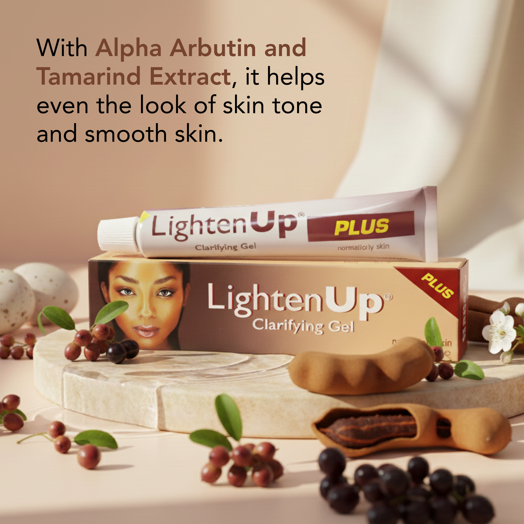 LightenUp Plus Clarifying Gel Tube With Alpha Arbutin 30g / 1 oz - Mitchell Brands