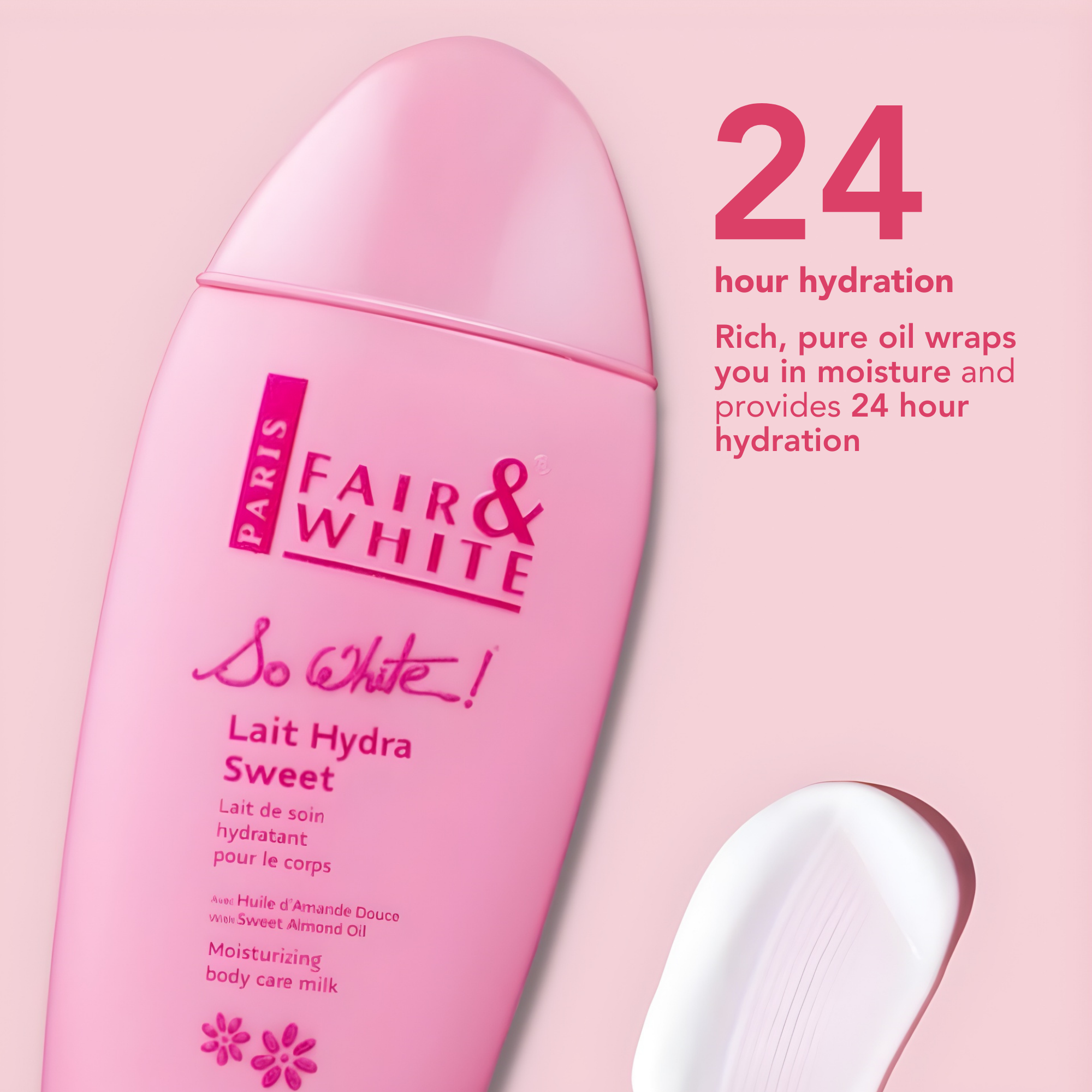 Fair And White So White Skin Perfector Brightening Body Lotion 500ml / 17.6 fl oz - Mitchell Brands