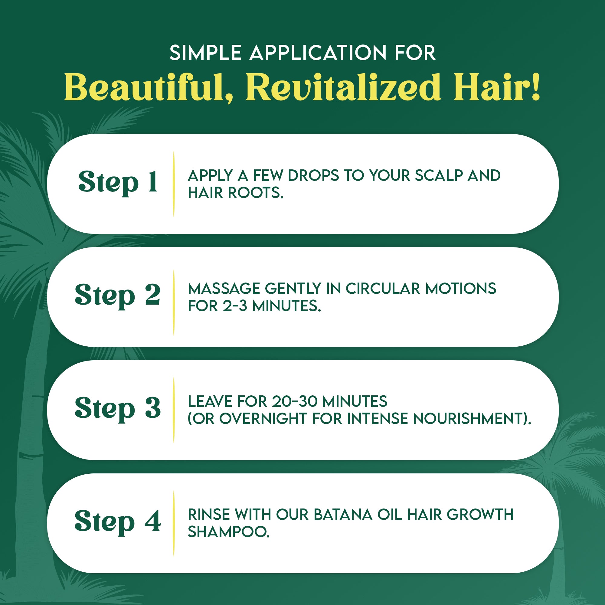 Organic Extract Batana Oil Stimulating Hair Growth Oil 2 oz/ 60ml - Mitchell Brands