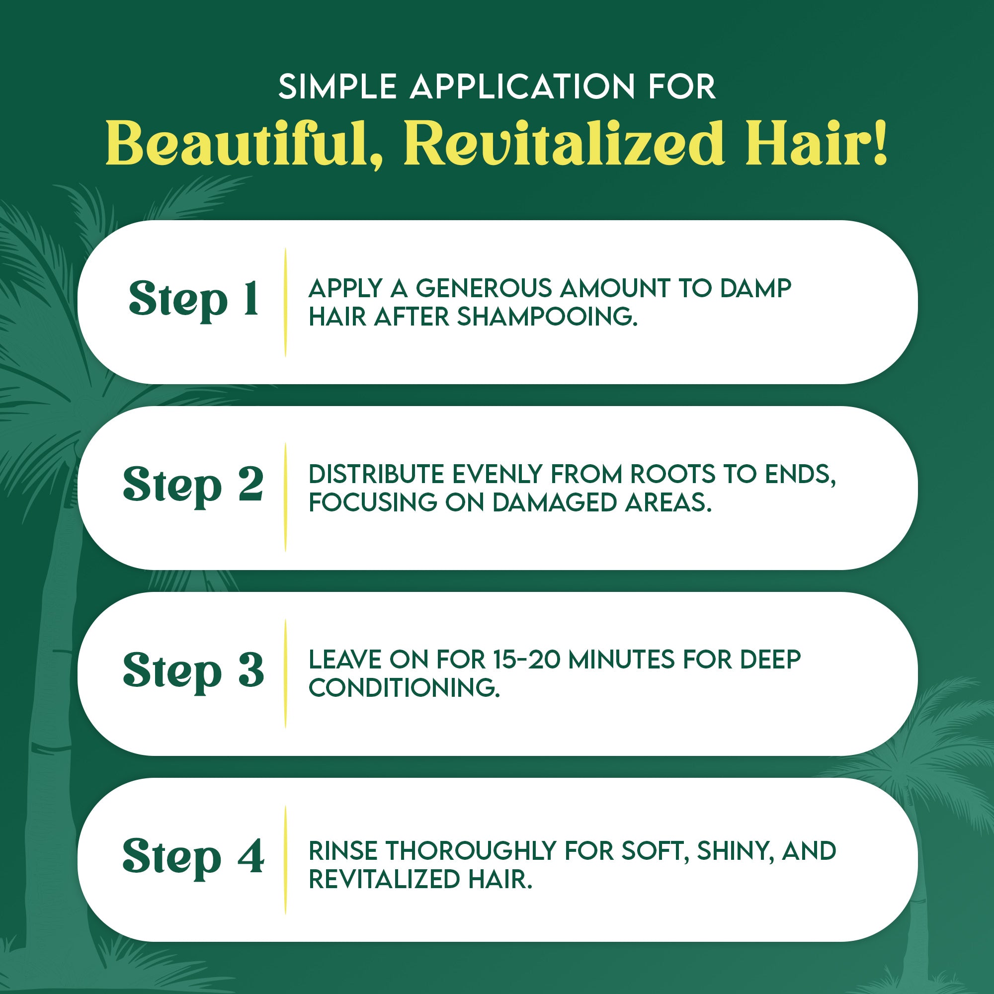 Organic Extract Batana Oil Hair Mask (Deep Conditioner) 8 oz/236ml - Mitchell Brands