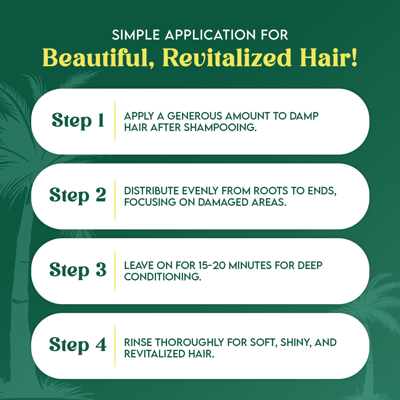 Organic Extract Batana Oil Hair Mask (Deep Conditioner) 8 oz/236ml - Mitchell Brands