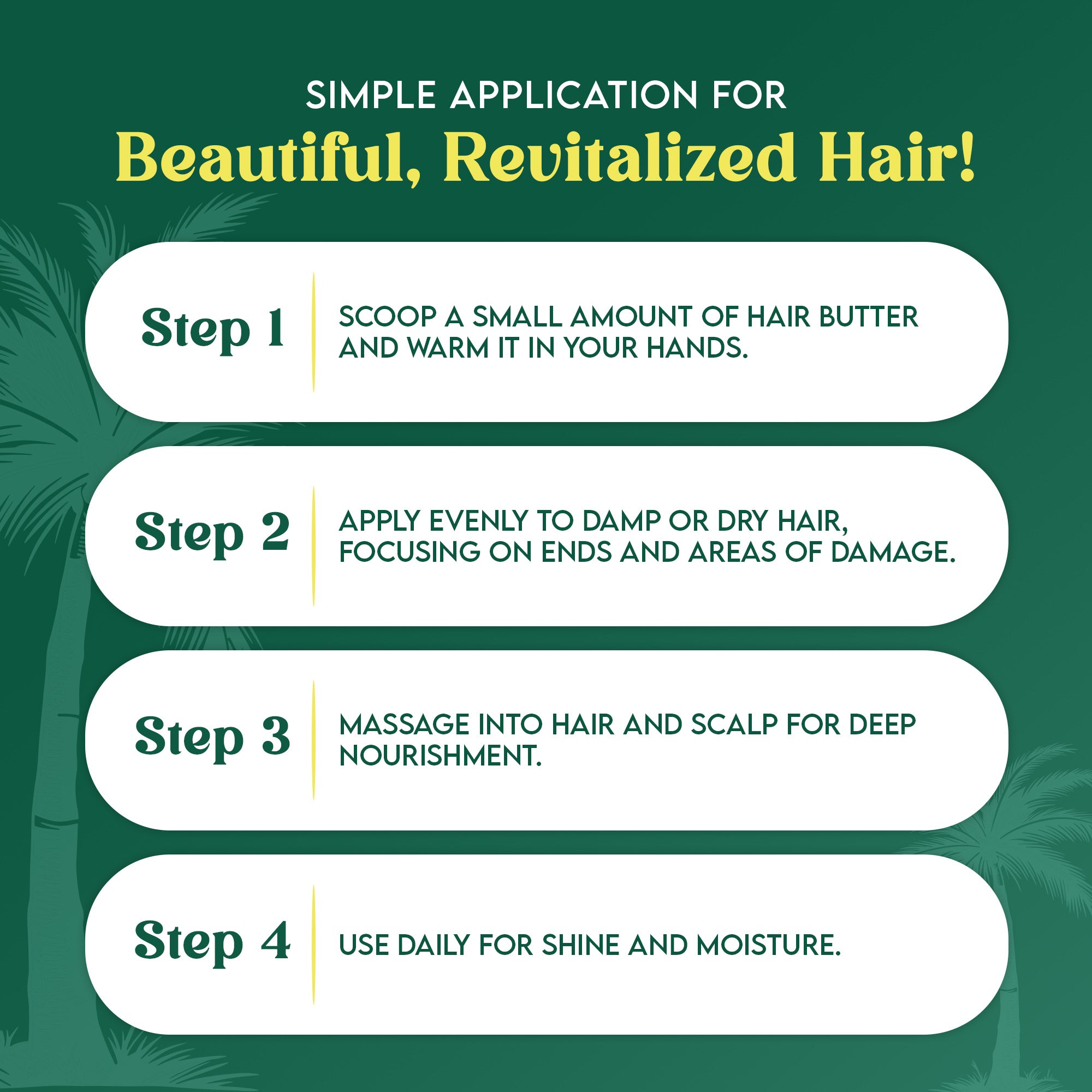 Organic Extract Batana Oil Hair Butter 4 oz / 118ml - Mitchell Brands