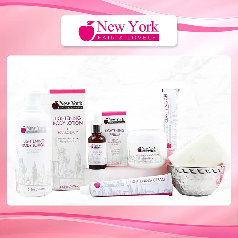 New York Fair & Lovely Cleansing Bar Soap - 200g / 7.1 Oz New York Fair & Lovely - Mitchell Brands - Skin Lightening, Skin Brightening, Fade Dark Spots, Shea Butter, Hair Growth Products
