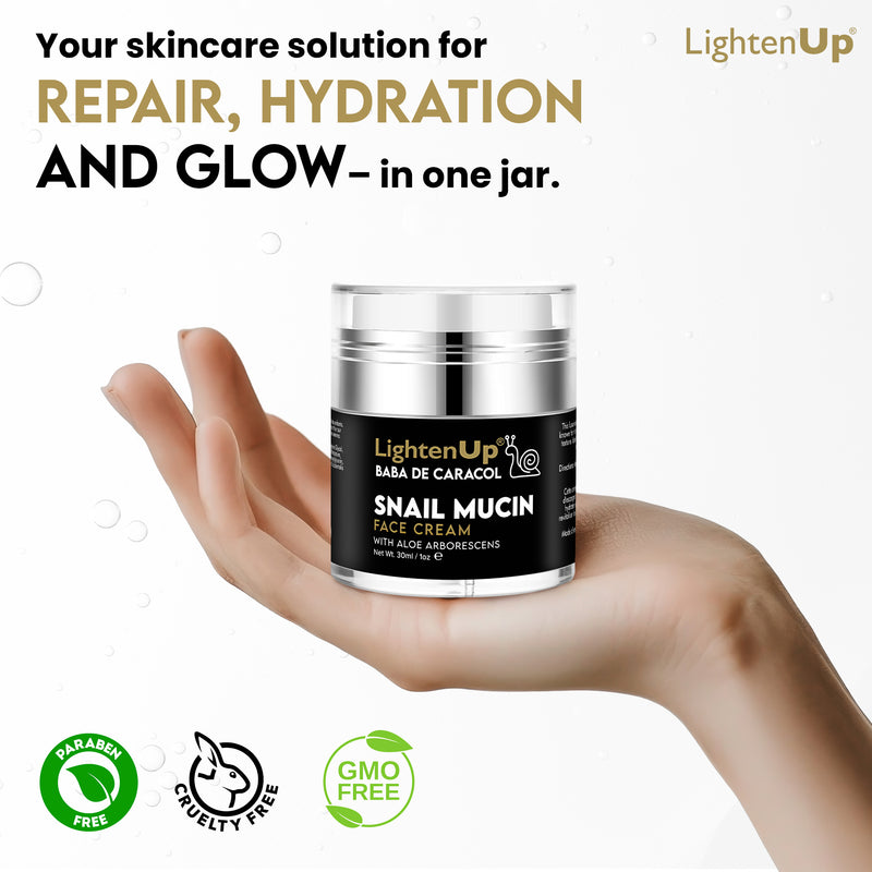 LightenUp Baba de Caracol Cream 30ml - Mitchell Brands