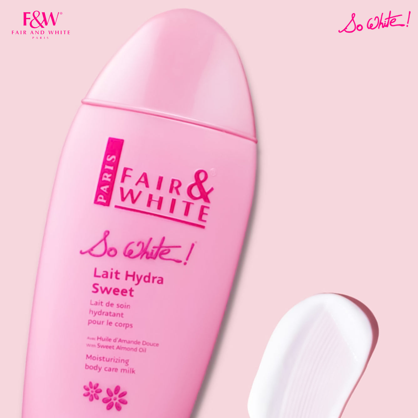 Fair & White So White Skin Perfector Body Lotion- 500ml / 17.6 oz