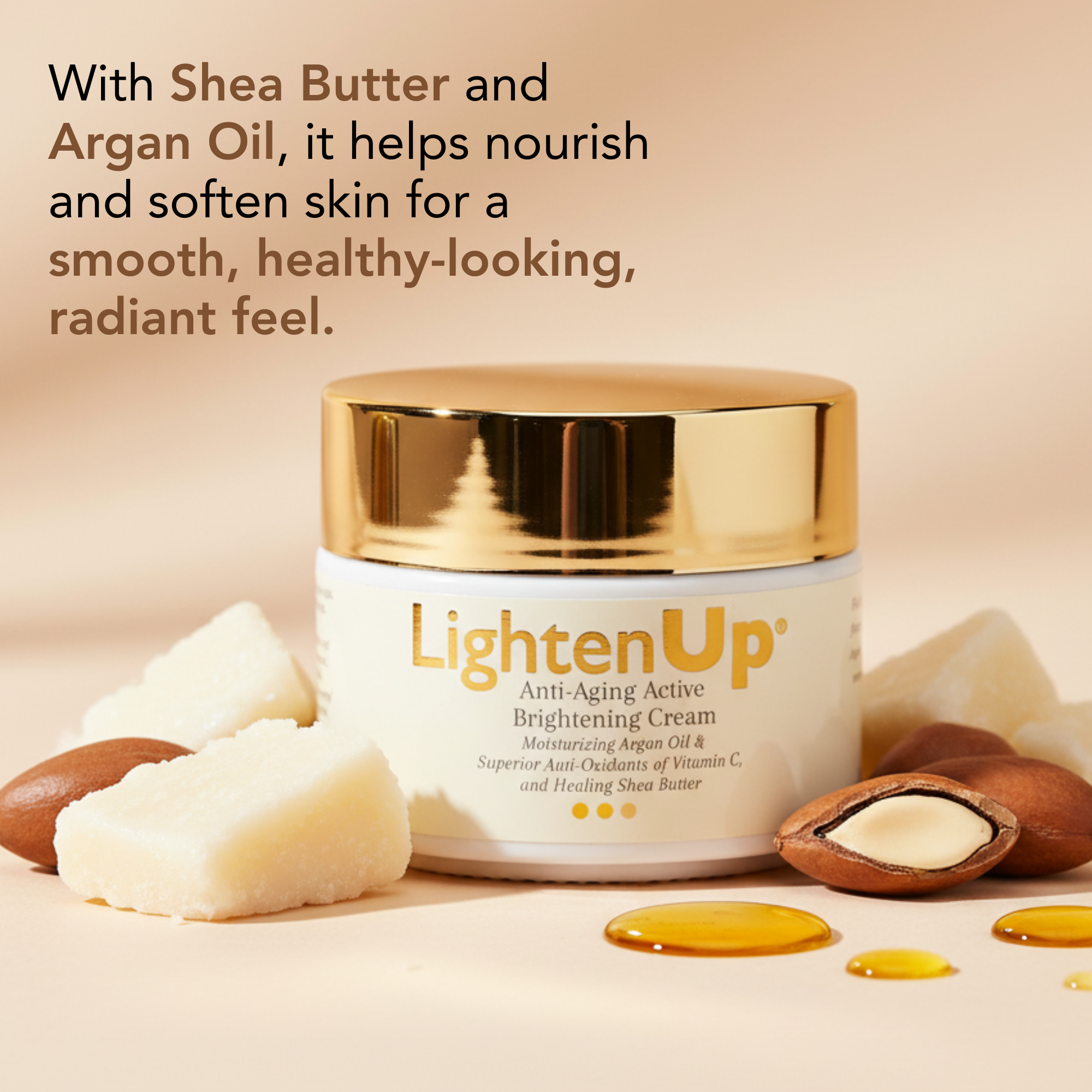 LightenUp Anti-Aging Active Brightening Cream - Mitchell Brands