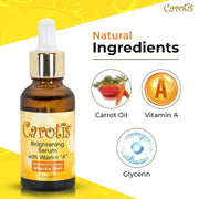 Carotis Lightening Serum with Vitamin A - 30ml / 1 fl oz Carotis - Mitchell Brands - Skin Lightening, Skin Brightening, Fade Dark Spots, Shea Butter, Hair Growth Products