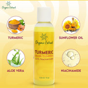 Organic Extract Turmeric Facial Cleanser 4 oz/118 ml - Mitchell Brands