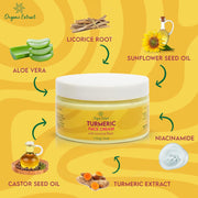 Organic Extract Turmeric Facial Cream 4 oz/118 ml - Mitchell Brands