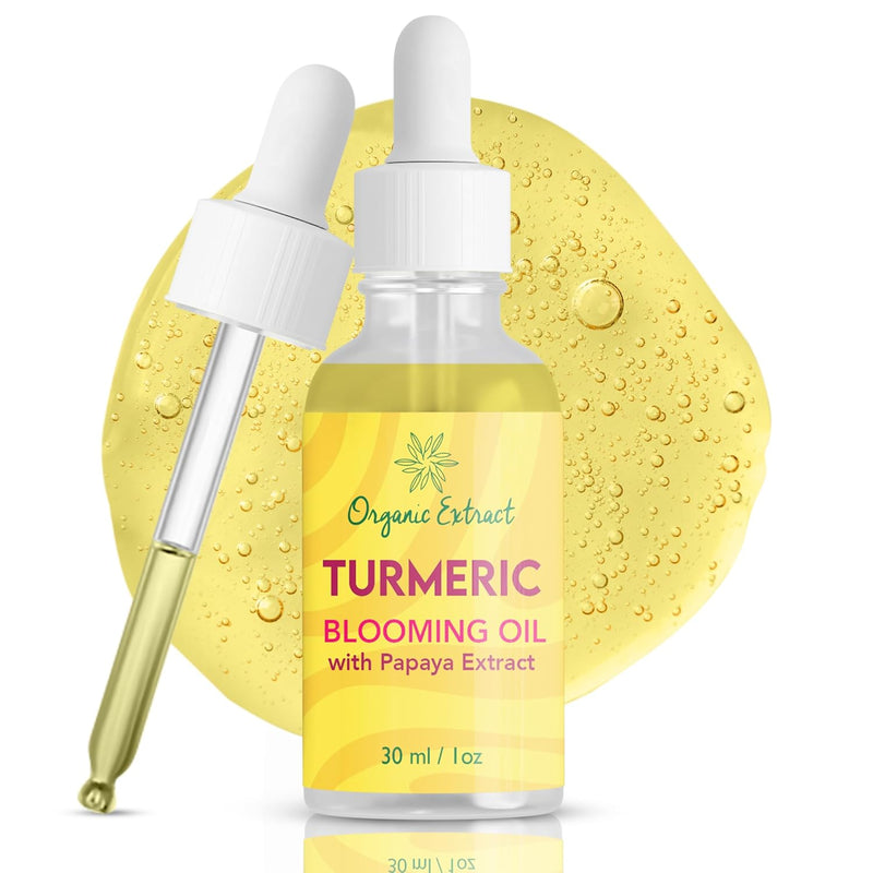 Organic Extract Turmeric Blooming Oil 1 oz/30 ml - Mitchell Brands
