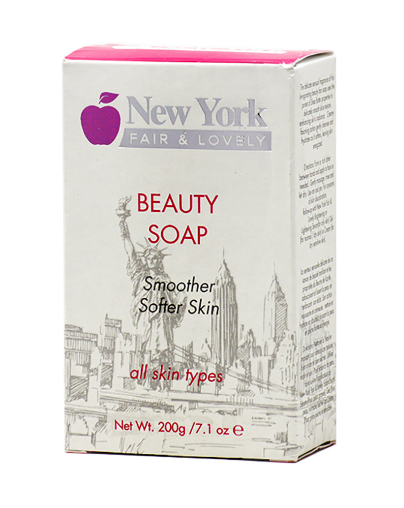 New York Fair & Lovely Cleansing Bar Soap - 200g / 7.1 Oz New York Fair & Lovely - Mitchell Brands - Skin Lightening, Skin Brightening, Fade Dark Spots, Shea Butter, Hair Growth Products