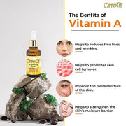 Carotis Lightening Serum with Vitamin A - 30ml / 1 fl oz Carotis - Mitchell Brands - Skin Lightening, Skin Brightening, Fade Dark Spots, Shea Butter, Hair Growth Products